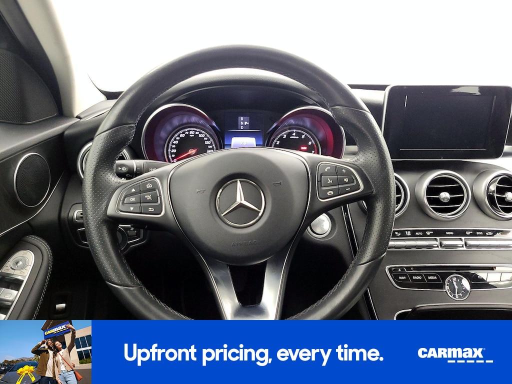 used 2017 Mercedes-Benz C-Class car, priced at $18,998