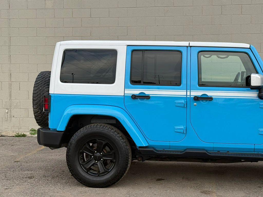 used 2017 Jeep Wrangler Unlimited car, priced at $13,515