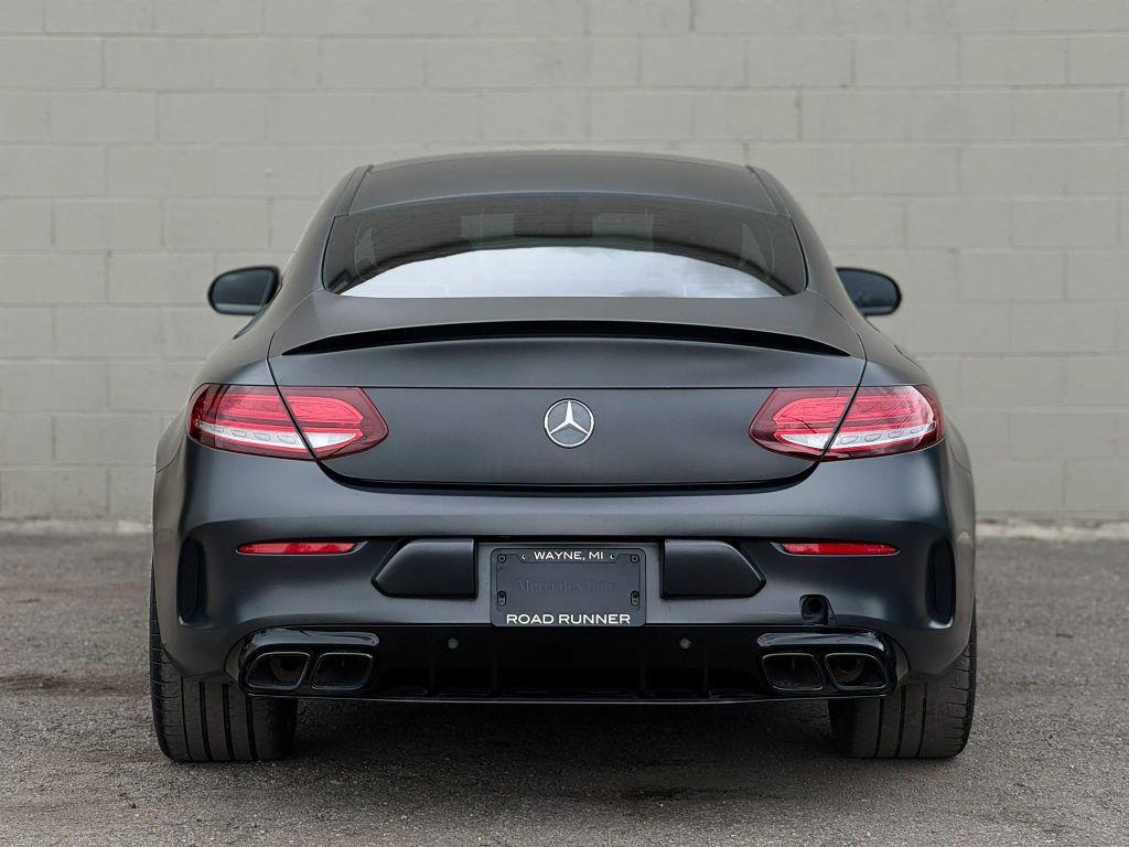 used 2021 Mercedes-Benz AMG C 63 car, priced at $59,995