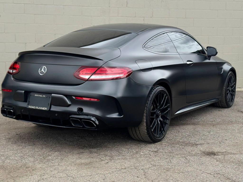 used 2021 Mercedes-Benz AMG C 63 car, priced at $59,995