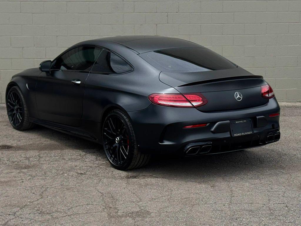 used 2021 Mercedes-Benz AMG C 63 car, priced at $59,995
