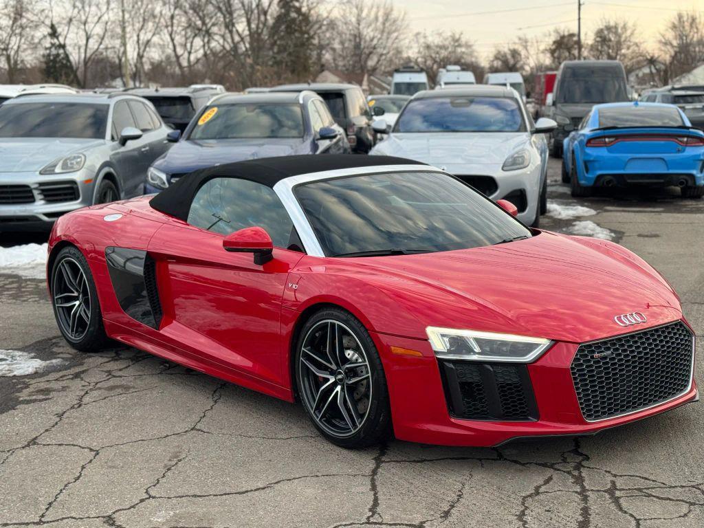 used 2018 Audi R8 car, priced at $112,000