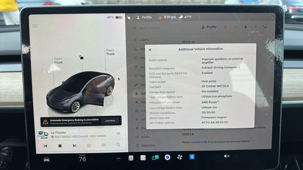 used 2023 Tesla Model 3 car, priced at $16,995