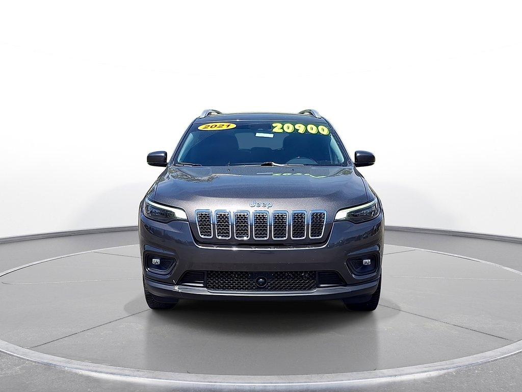 used 2021 Jeep Cherokee car, priced at $19,900