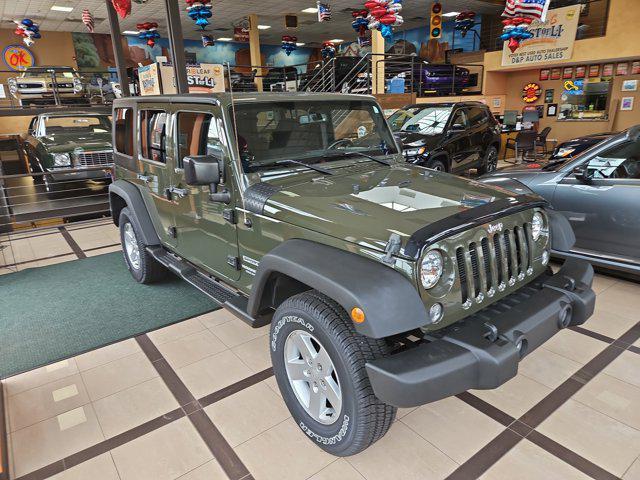 used 2015 Jeep Wrangler Unlimited car, priced at $27,495