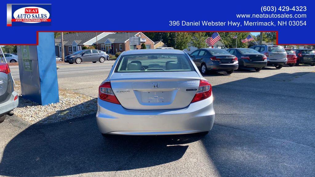 2012 Gray Honda Civic