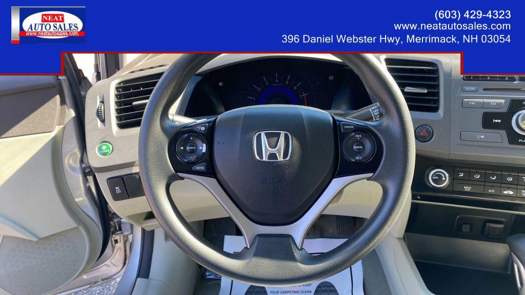 2012 Gray Honda Civic