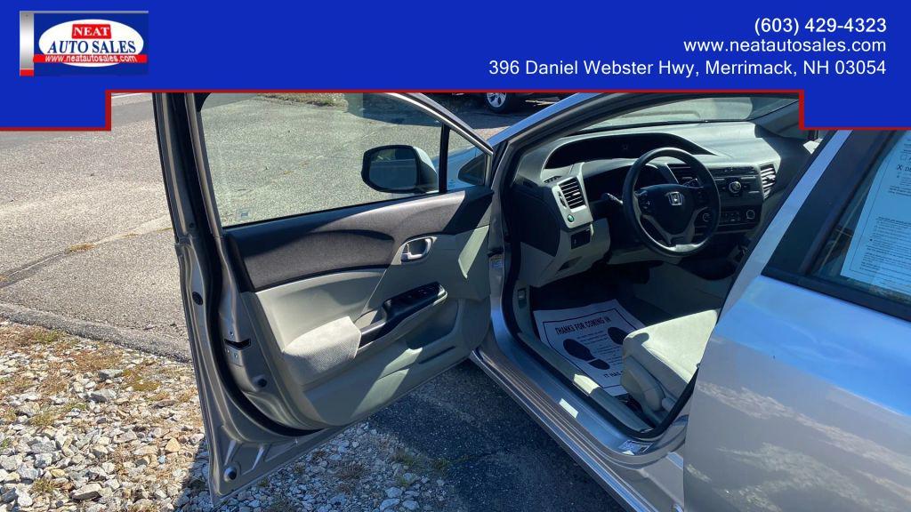2012 Gray Honda Civic