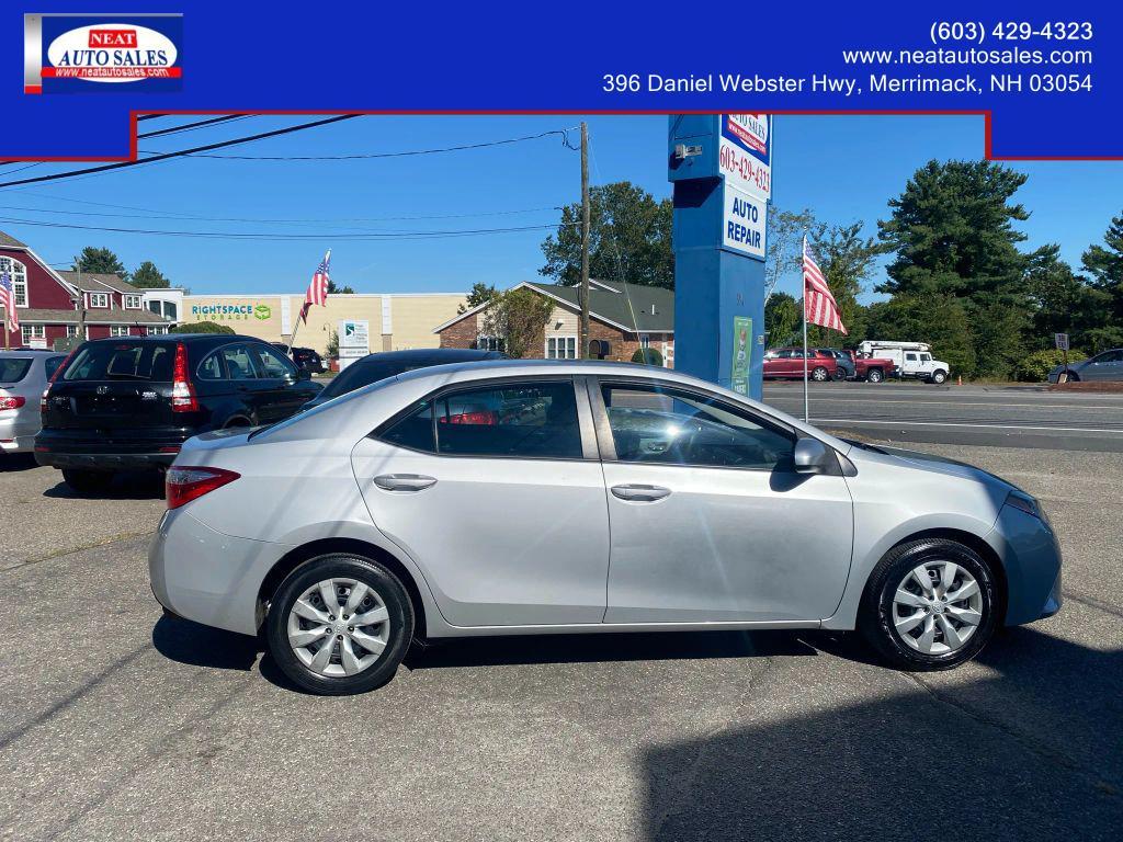 2014 Classic Silver Metallic Toyota Corolla