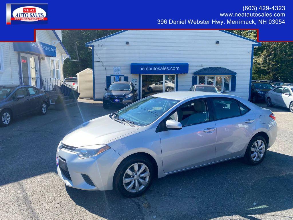 2014 Classic Silver Metallic Toyota Corolla