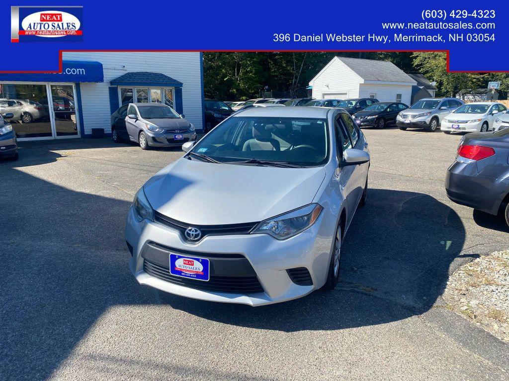 2014 Classic Silver Metallic Toyota Corolla