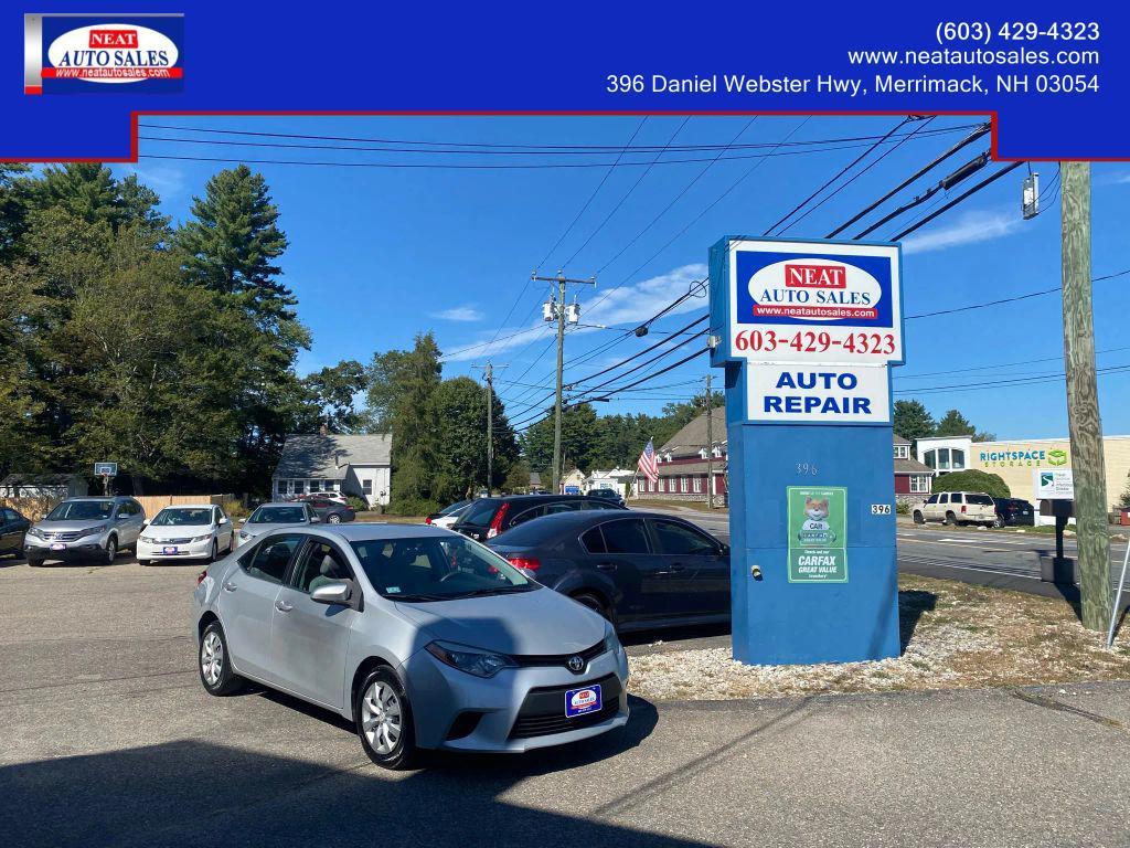 2014 Classic Silver Metallic Toyota Corolla