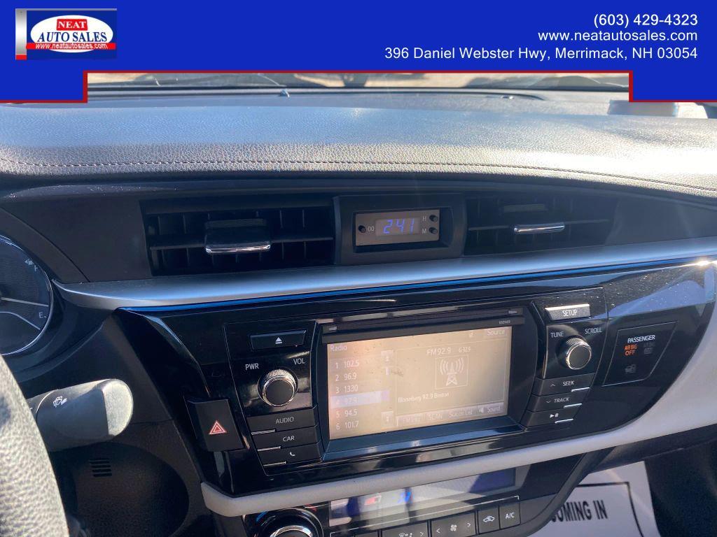 2014 Classic Silver Metallic Toyota Corolla