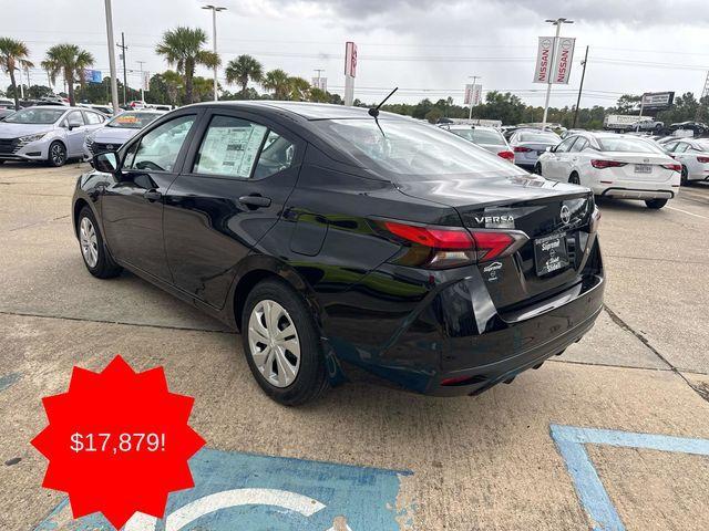 new 2025 Nissan Versa car, priced at $17,879