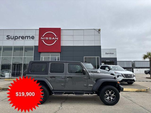 used 2018 Jeep Wrangler Unlimited car, priced at $19,900