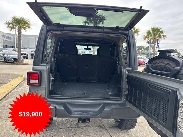 used 2018 Jeep Wrangler Unlimited car, priced at $19,900