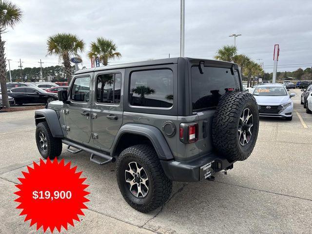 used 2018 Jeep Wrangler Unlimited car, priced at $19,900
