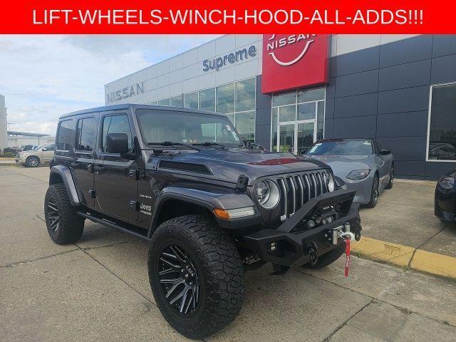 used 2020 Jeep Wrangler Unlimited car, priced at $33,800