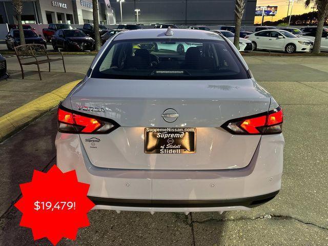 new 2025 Nissan Versa car, priced at $19,479