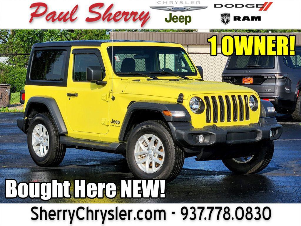 used 2023 Jeep Wrangler car, priced at $30,625