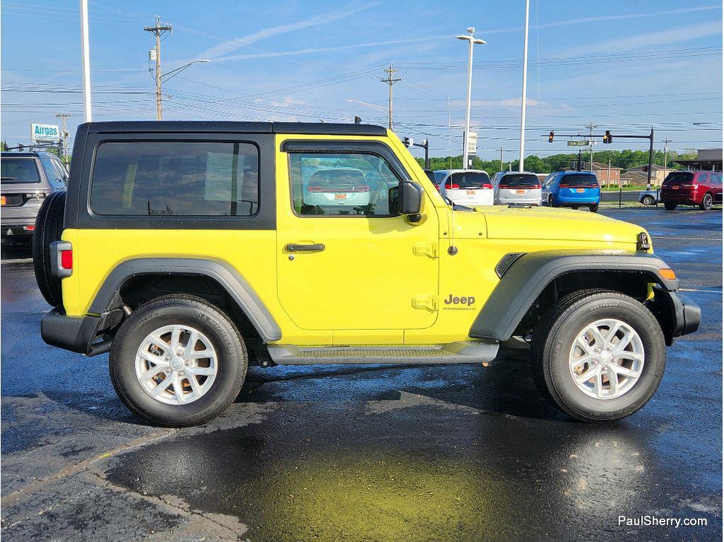 used 2023 Jeep Wrangler car, priced at $30,625
