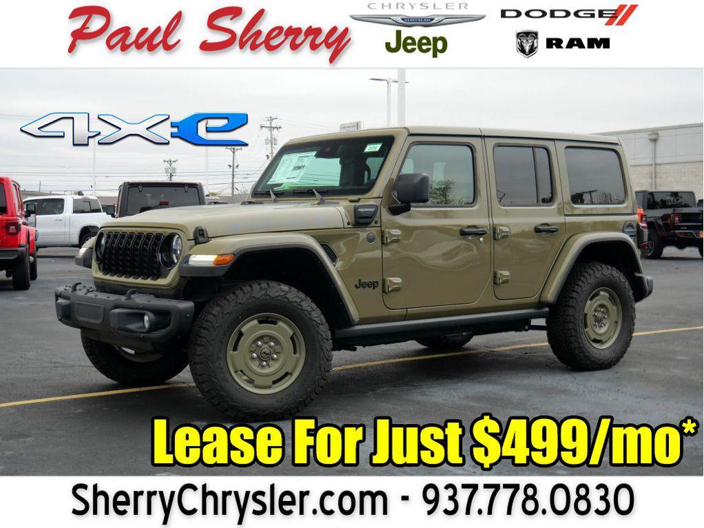 new 2025 Jeep Wrangler 4xe car, priced at $54,904