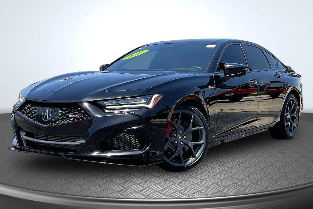 used 2021 Acura TLX car, priced at $45,129