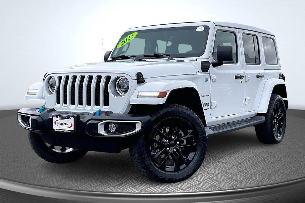 used 2023 Jeep Wrangler 4xe car, priced at $26,776