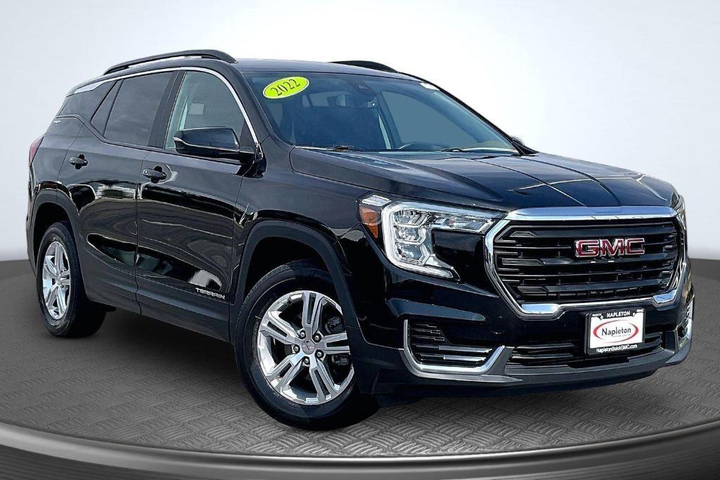 used 2022 GMC Terrain car, priced at $21,874