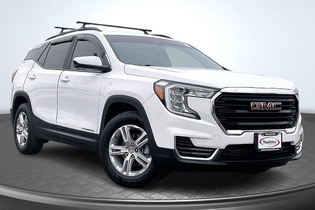 used 2022 GMC Terrain car, priced at $19,497