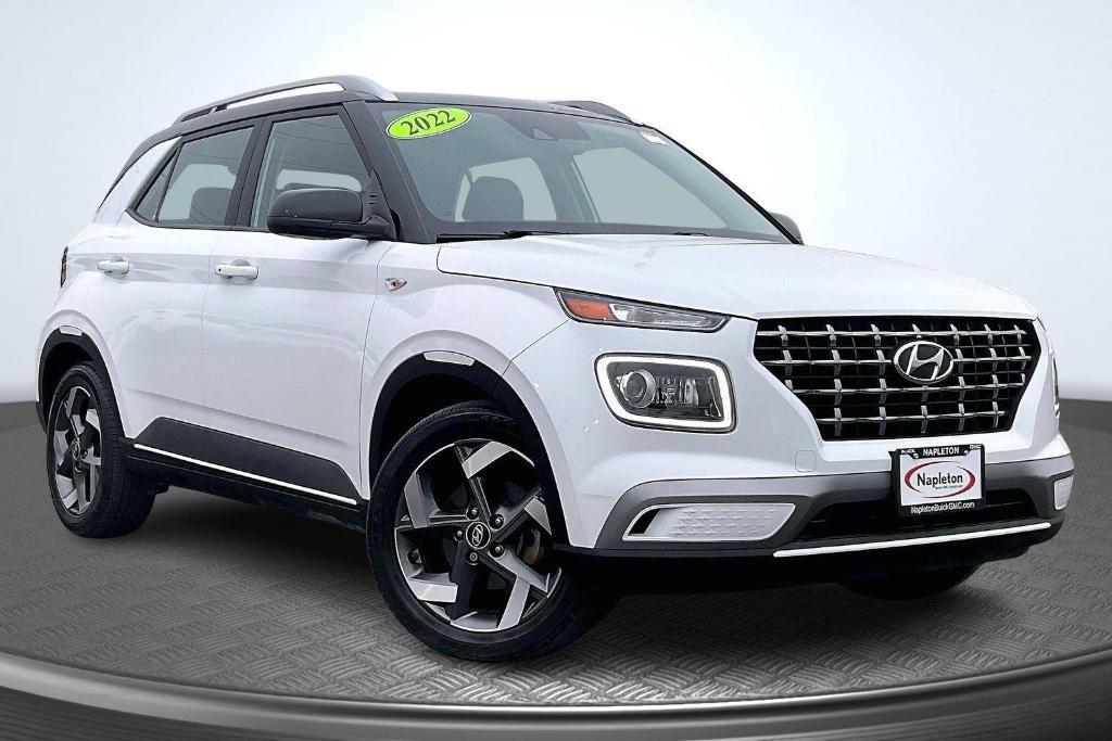 used 2022 Hyundai Venue car, priced at $16,897