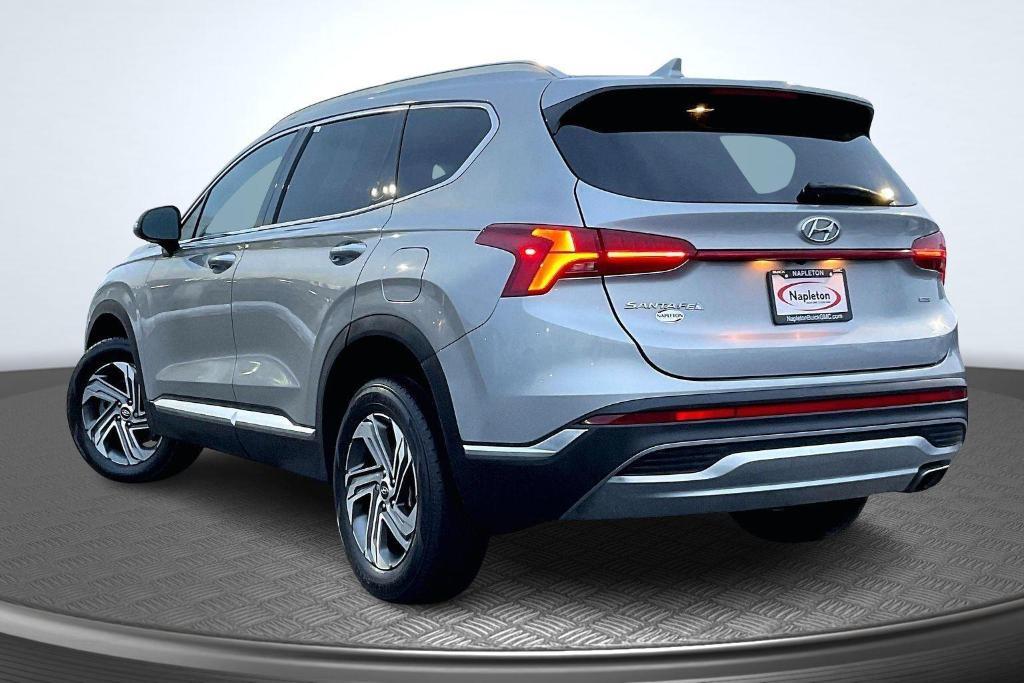 used 2021 Hyundai Santa Fe car, priced at $14,995