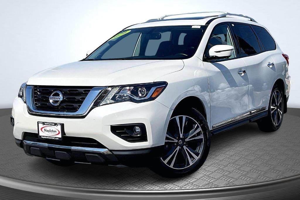 used 2020 Nissan Pathfinder car, priced at $20,652