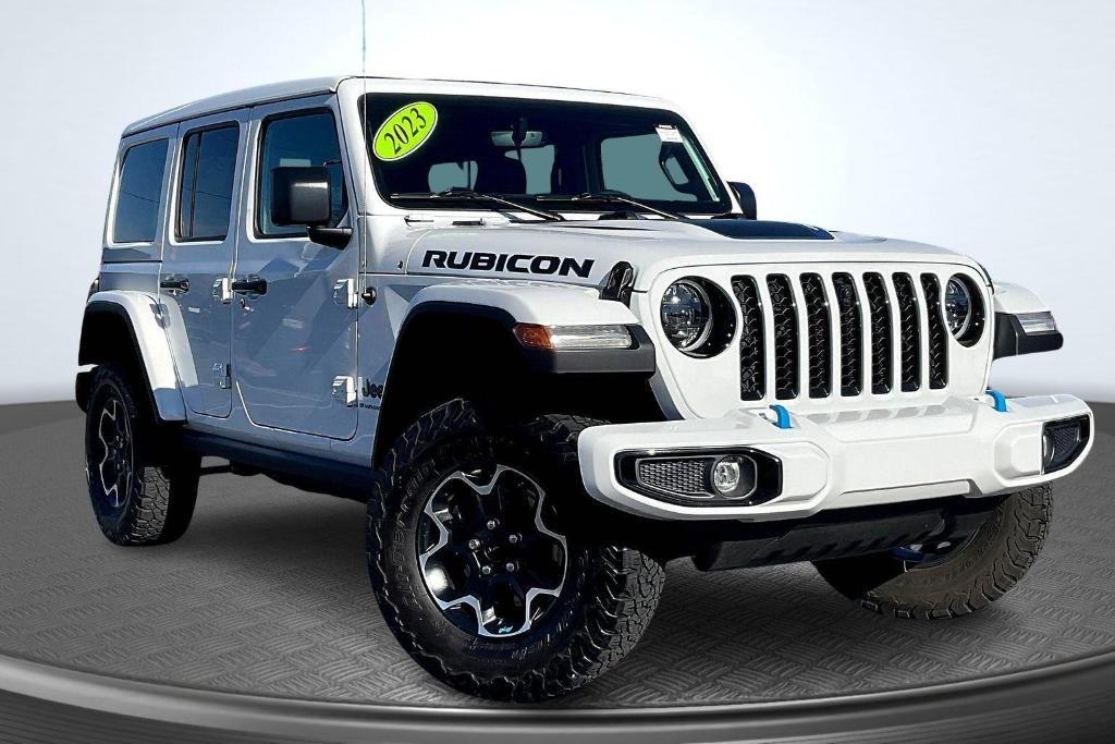 used 2023 Jeep Wrangler 4xe car, priced at $31,840