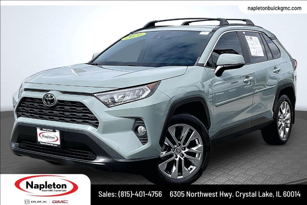 used 2021 Toyota RAV4 car, priced at $30,060