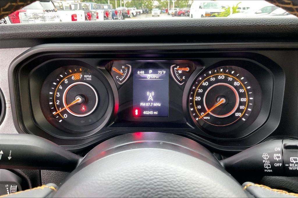 used 2024 Jeep Wrangler car, priced at $30,728