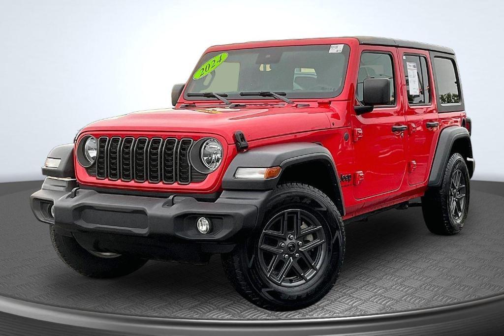 used 2024 Jeep Wrangler car, priced at $30,728