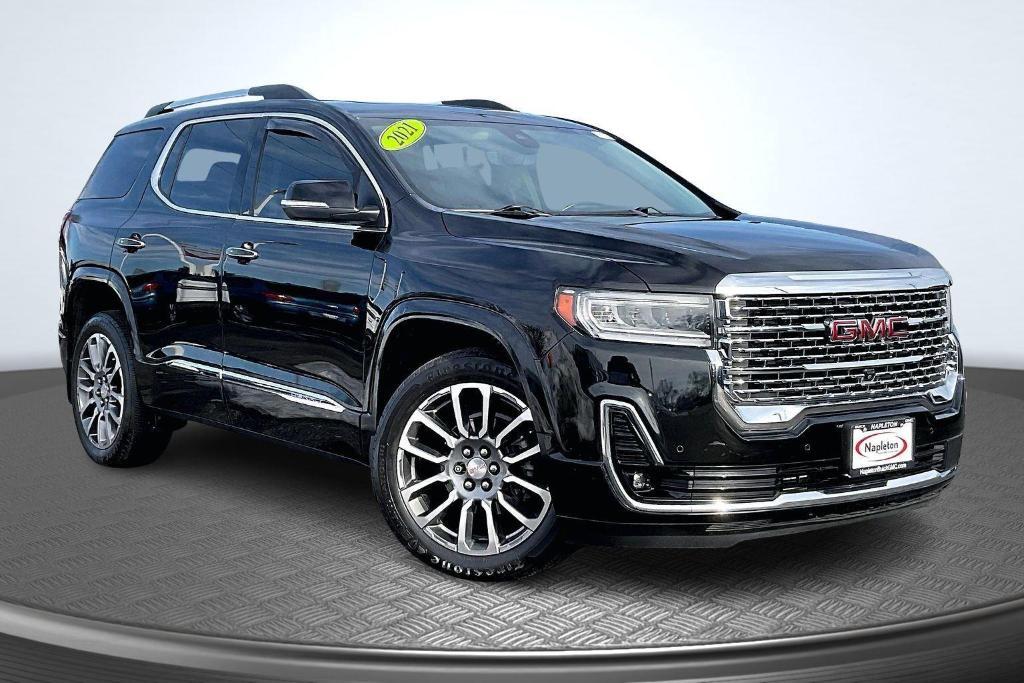 used 2021 GMC Acadia car, priced at $24,999