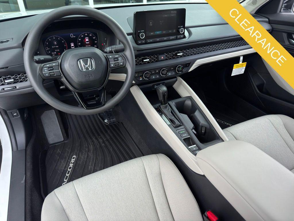 new 2025 Honda Accord car, priced at $30,901