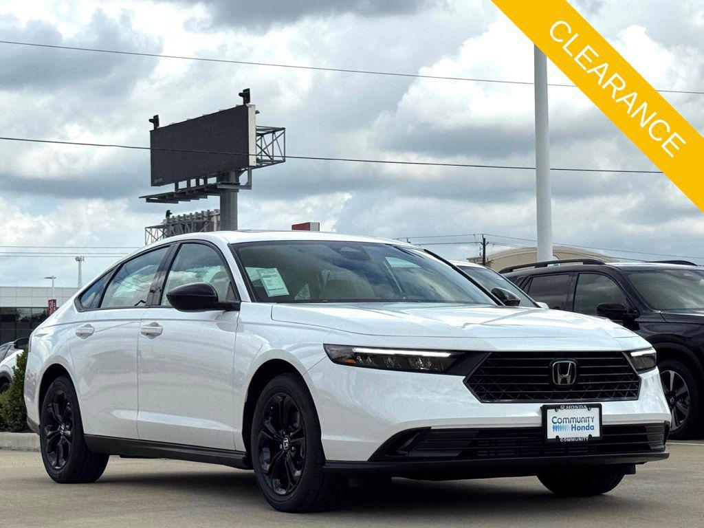 new 2025 Honda Accord car, priced at $30,901
