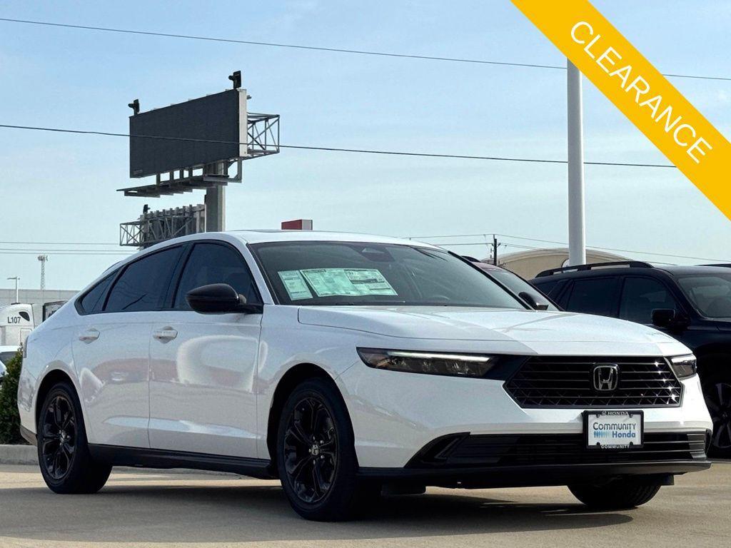 new 2025 Honda Accord car, priced at $32,165