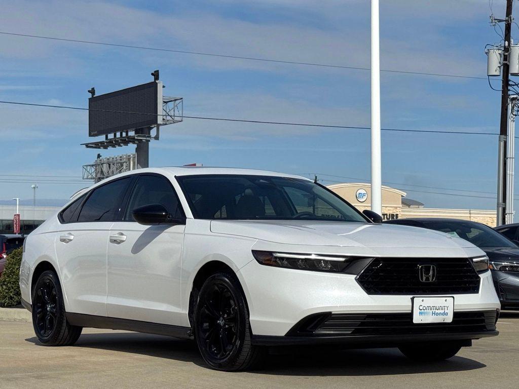used 2025 Honda Accord car, priced at $28,648