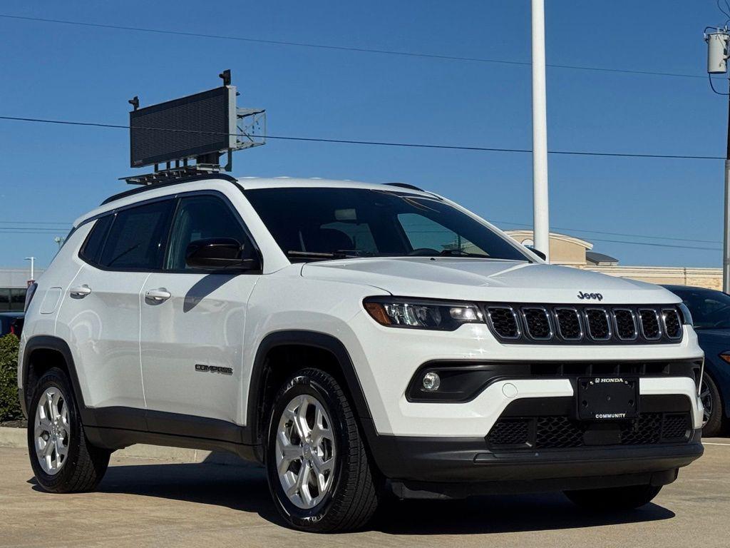 used 2024 Jeep Compass car, priced at $18,380