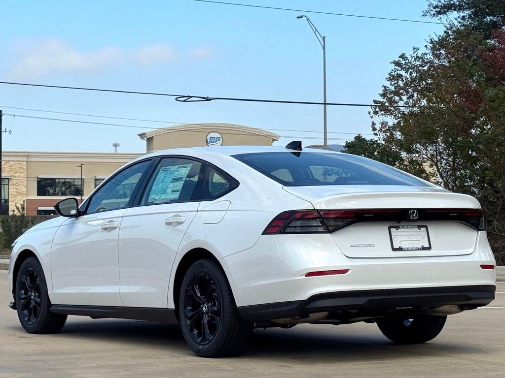 new 2025 Honda Accord car, priced at $32,210