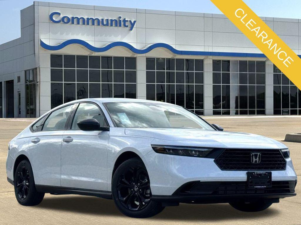 new 2025 Honda Accord car, priced at $32,210