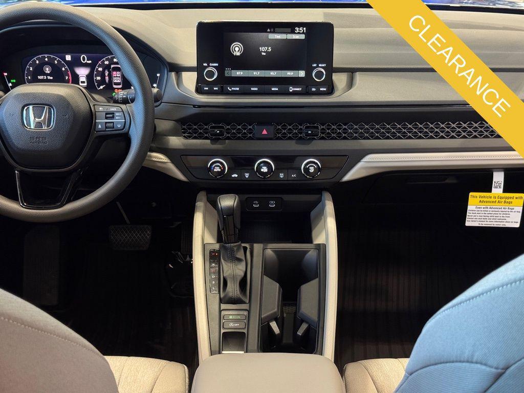 new 2025 Honda Accord car, priced at $28,452