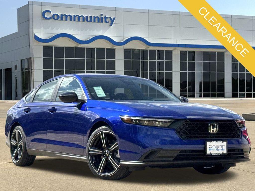 new 2025 Honda Accord Hybrid car, priced at $33,850