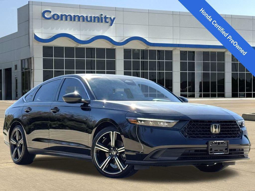 used 2023 Honda Accord Hybrid car, priced at $24,673