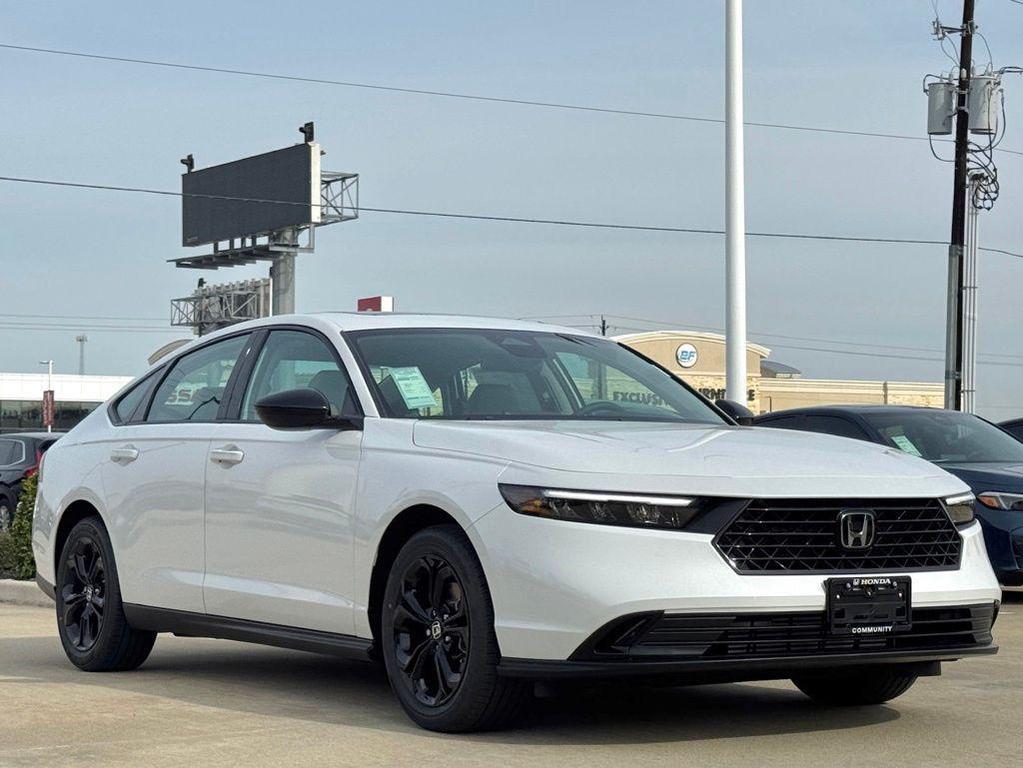 new 2025 Honda Accord car, priced at $32,210