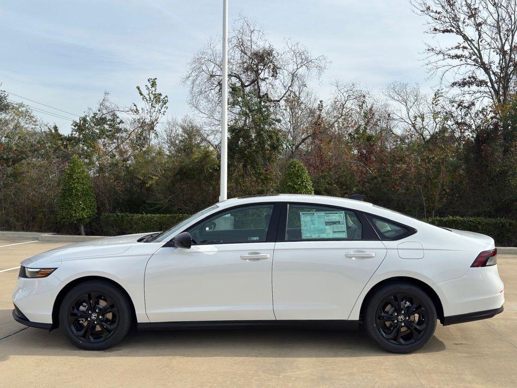 new 2025 Honda Accord car, priced at $32,210